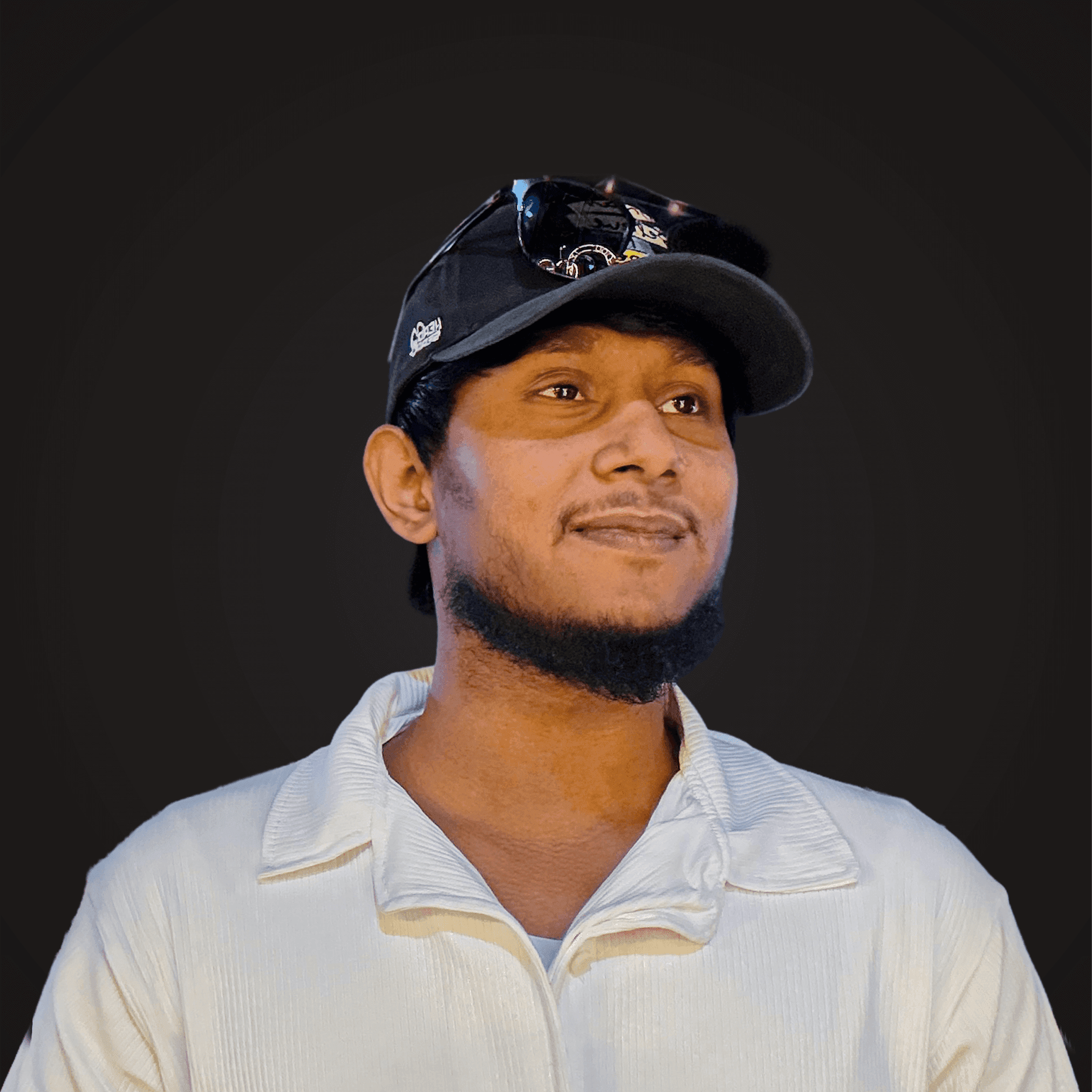 Jahid Hasan creating ambient visuals